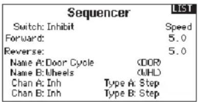 SPEKTRUM DX20 - Su Names - 2