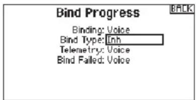 SPEKTRUM DX20 - Bind Progress - 1