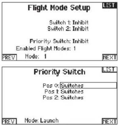 SPEKTRUM DX20 - Aircraft Flight Mode Setup - 1