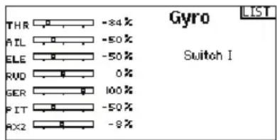 SPEKTRUM DX20 - Gyro - 1