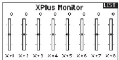SPEKTRUM DX20 - x-Plus Monitor - 2