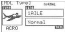 Hitec Flash 8 - Model Type GLID Menu Programming cont. - 1