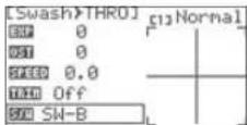 Hitec Flash 8 - Swash to Throttle Mixing cont. - 3