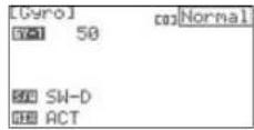 Hitec Flash 8 - To disable the gyro: - 2