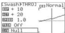 Hitec Flash 8 - Swash to Throttle Mixing cont. - 2