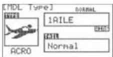 Hitec Flash 8 - Model Type ACRO Menu Programming - 4
