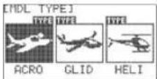 Hitec Flash 8 - Model Type ACRO Menu Programming - 2