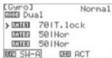 Hitec Flash 8 - Gyro cont. - 1