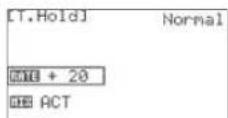 Hitec Flash 8 - To disable the T.HOLD function: - 2