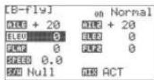 Hitec Flash 8 - Butterfly Mixing (B. FLY GLID Only]) cont. - 2