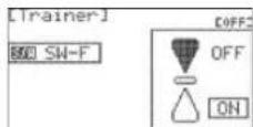 Hitec Flash 8 - To disable the trainer function: - 1