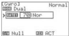 Hitec Flash 8 - Gyro cont. - 6