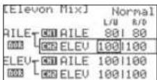 Hitec Flash 8 - Elevon Mixing cont. - 4