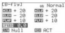 Hitec Flash 8 - Butterfly Mixing (B. FLY GLID Only]) cont. - 3
