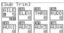 Hitec Flash 8 - Sub Trim - 3