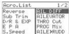 Hitec Flash 8 - Aileron Differentials - 1