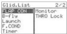 Hitec Flash 8 - To configure flap control: - 2