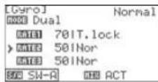 Hitec Flash 8 - Gyro cont. - 2