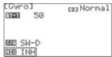 Hitec Flash 8 - To disable the gyro: - 4