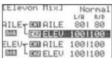 Hitec Flash 8 - Elevon Mixing cont. - 3