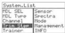 Hitec Flash 8 - Trim Step - 1