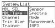 Hitec Flash 8 - Model Type ACRO Menu Programming - 1