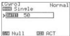 Hitec Flash 8 - Gyro cont. - 4