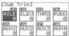 Hitec Flash 8 - Sub Trim - 2