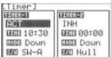 Hitec Flash 8 - To configure a timer: - 3