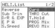 Hitec Flash 8 - Gyro cont. - 1