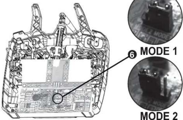 Hitec Optic 5 - Change to 'Mode 1' Configuration - 4
