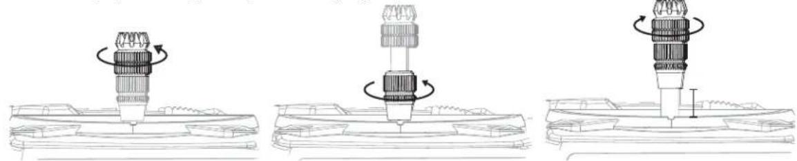 Hitec Optic 5 - Stick Length Adjustment - 1