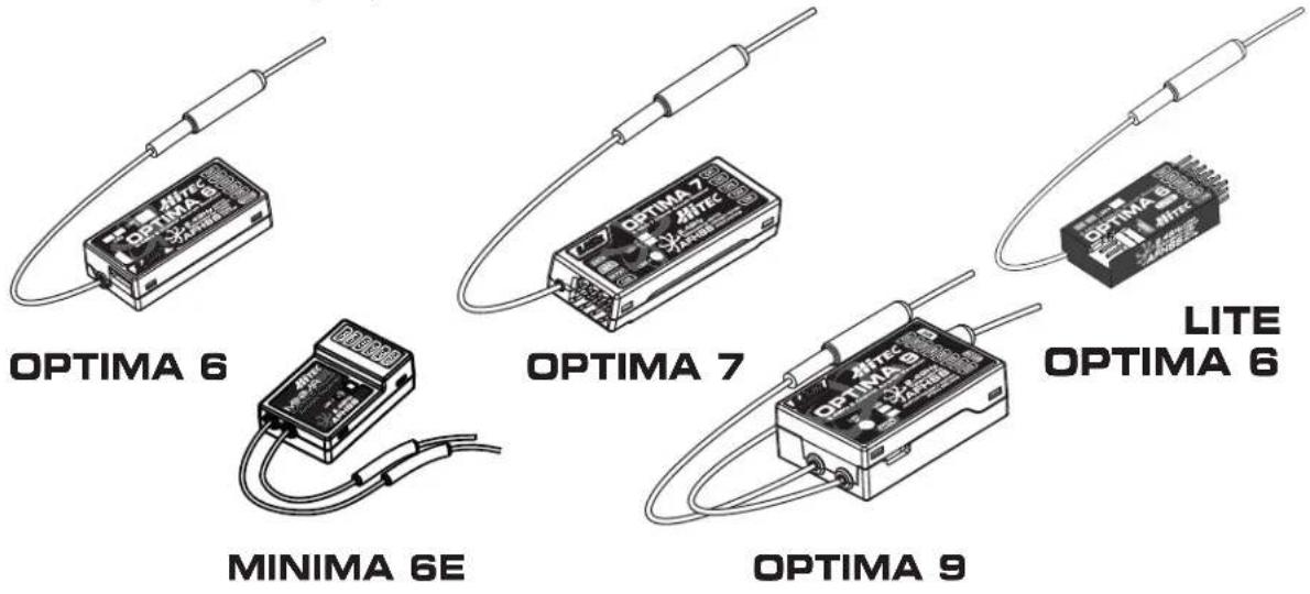 Hitec Optic 5 - Hitec AFHSS 2.4 GHz Receiver system - 1
