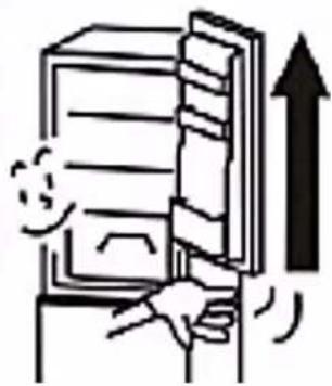 PKM KG220.4A++ N - Changing of the hinge position - 2