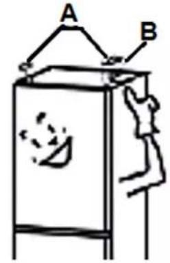 PKM KG220.4A++ N - Changing of the hinge position - 1