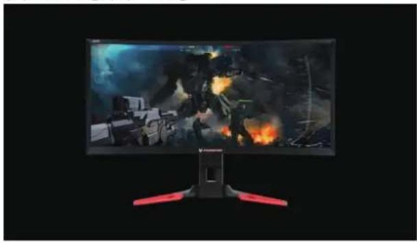 ACER Predator CG437KP - LED Light Strip: - 1