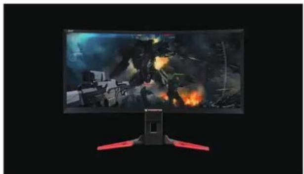 ACER Predator CG437KP - LED Light Strip: - 8