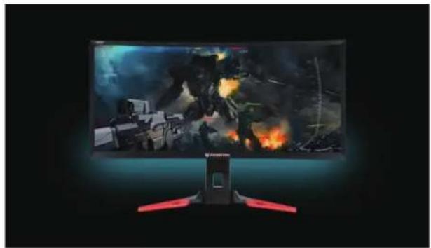 ACER Predator CG437KP - LED Light Strip: - 6