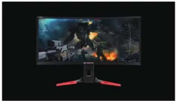 ACER Predator CG437KP - LED Light Strip: - 2