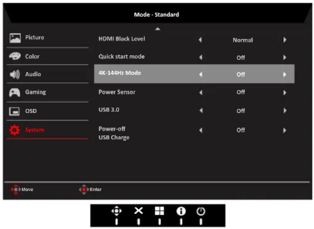 ACER Predator CG437KP - Note: - 2