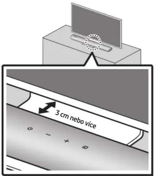 3 cm nebo více