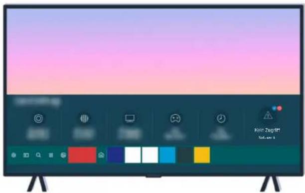 SAMSUNG UE43TU8000K - Das Fernsehgerät kann keine Verbindung mit dem Internet herstellen - 1