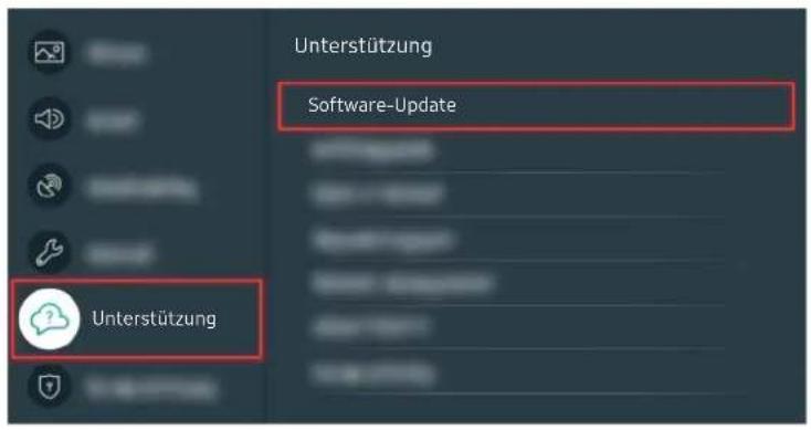SAMSUNG UE50TU8510 - Aktualisieren der Software des Fernsehgeräts auf die neueste Version - 2