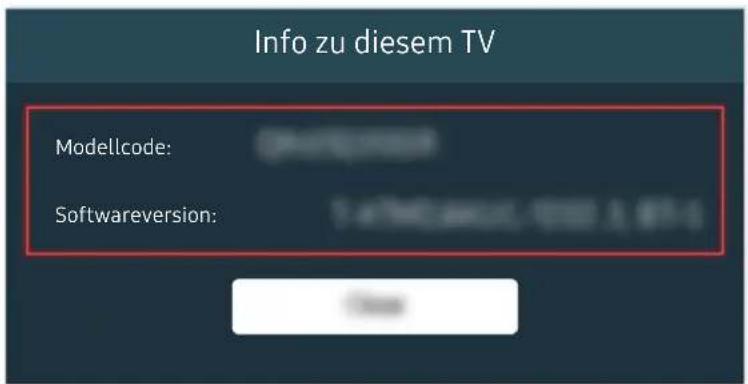 SAMSUNG UE55TU7020K - Aktualisieren der Software des Fernsehgeräts auf die neueste Version - 6