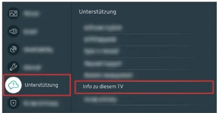 SAMSUNG UE55TU7020K - Aktualisieren der Software des Fernsehgeräts auf die neueste Version - 18