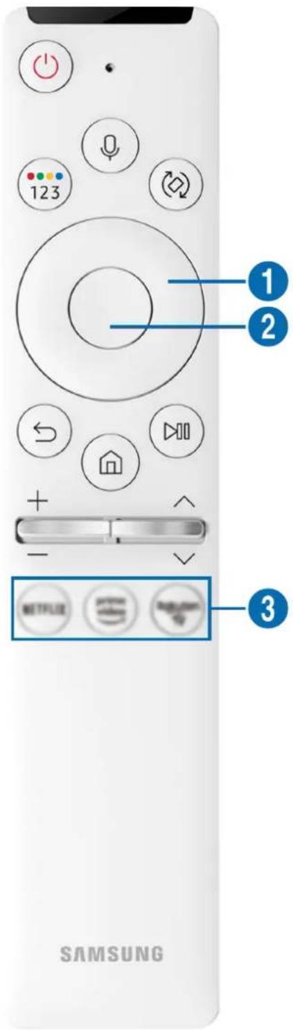 SAMSUNG UE55TU8000K - Überblick über die Samsung Smart Remote (The Sero) - 1