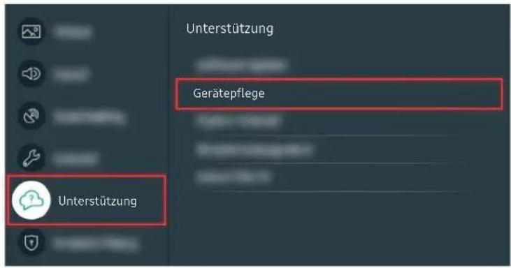 SAMSUNG UE55TU8000K - Wenn die Anzeige auf dem Bildschirm gestört ist - 9