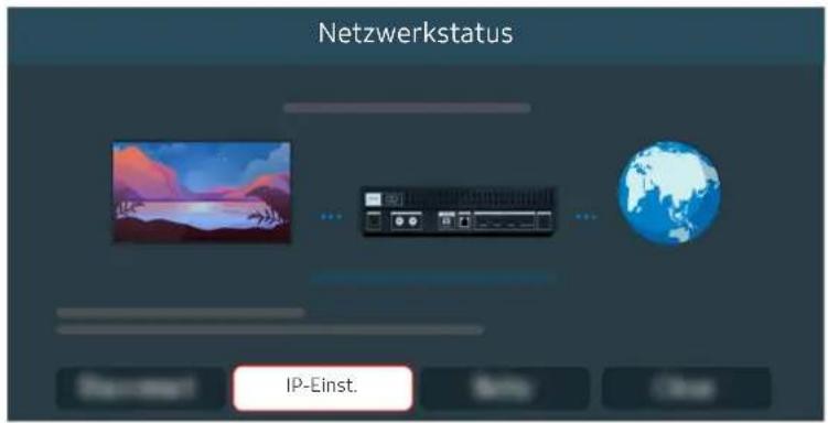 SAMSUNG UE65TU7020K - Das Fernsehgerät kann keine Verbindung mit dem Internet herstellen - 11