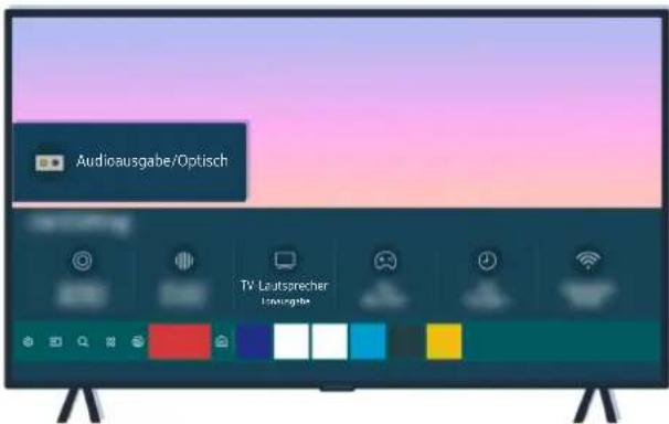 SAMSUNG UE75TU7020K - Wenn vom Fernseher kein Ton ausgegeben wird oder die Tonausgabe gestört ist. - 3