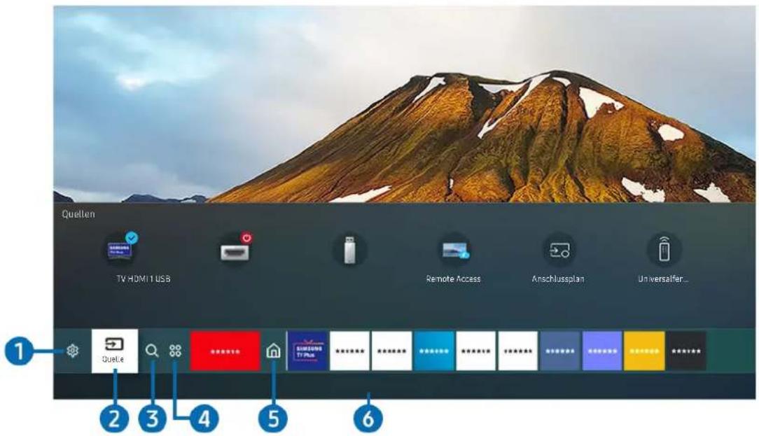 SAMSUNG UE75TU7020K - Anzeige des Erster Bildschirm - 1